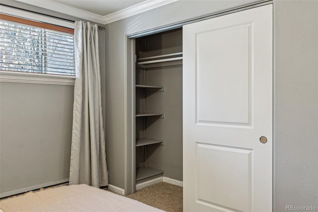 view of closet