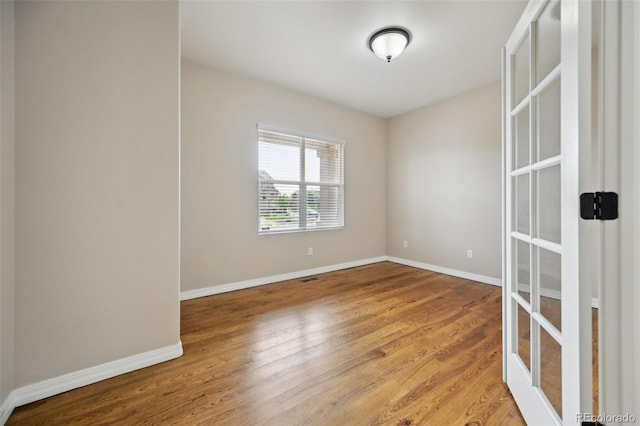 10402 Capital Peak Way, Peyton, CO 80831 - unfurnished room with light wood-style floors and baseboards