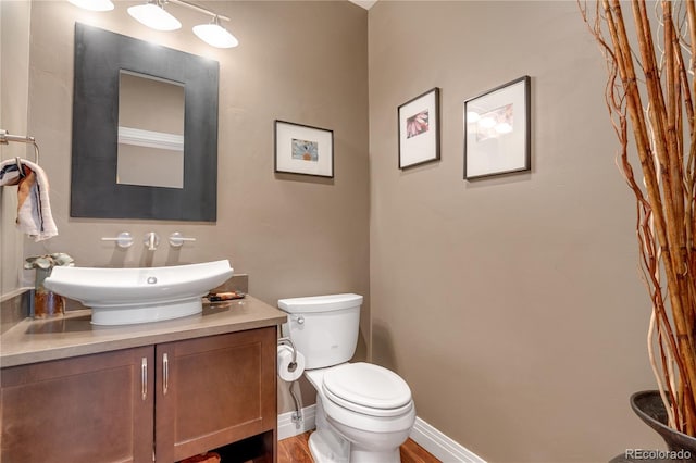 2334 Lowell Blvd, Denver, CO 80211 - bathroom with vanity and wood finished floors