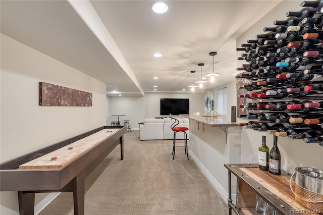2334 Lowell Blvd, Denver, CO 80211 - playroom featuring light colored carpet and recessed lighting