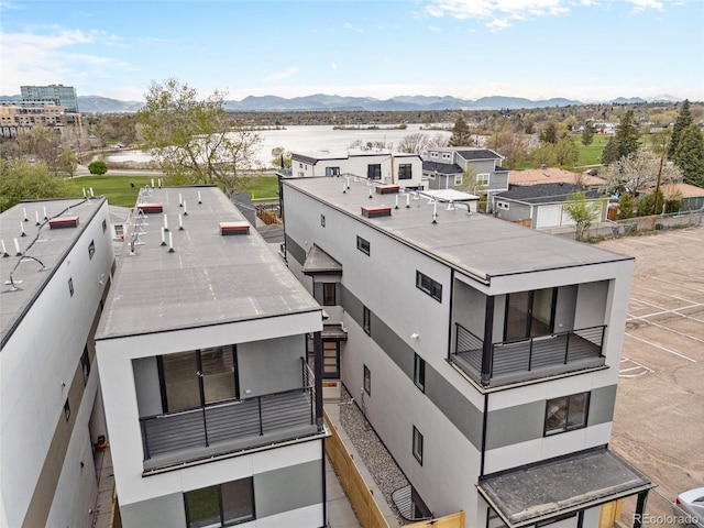1745 Lowell Blvd, Denver, CO 80204 - bird's eye view featuring a mountain view