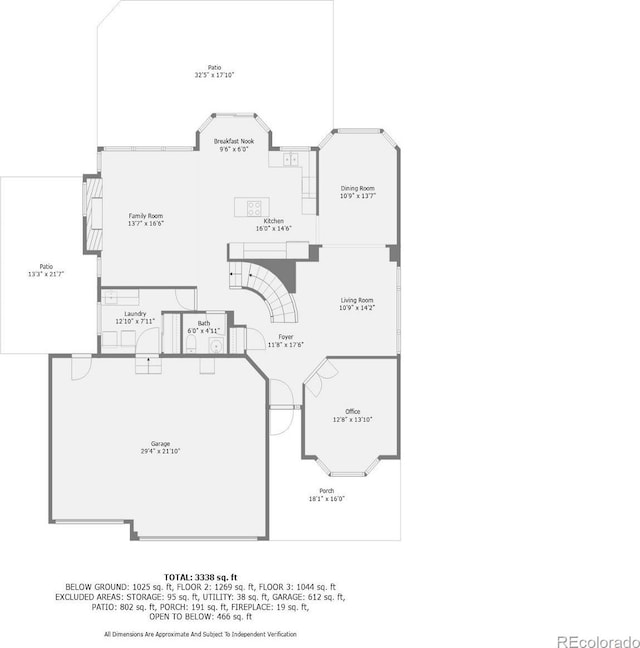 6366 Umber Cir, Arvada, CO 80403 - home floor plan