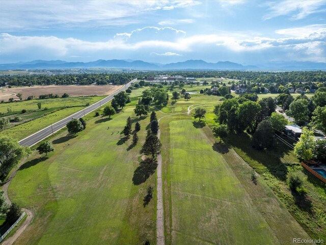 280 E 11th Ave, Broomfield, CO 80020 - aerial view of property's location with mountains