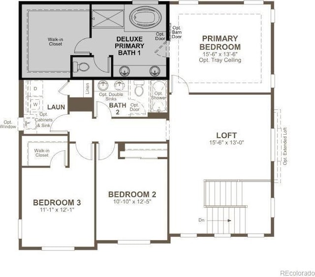 25284 E Warren Pl, Aurora, CO 80018 - view of home floor plan