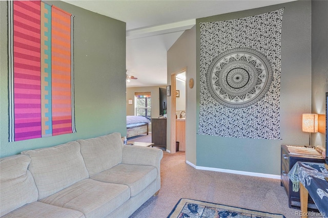 216 Rainbow Ridge Rd, Canon City, CO 81212 - carpeted living room featuring baseboards