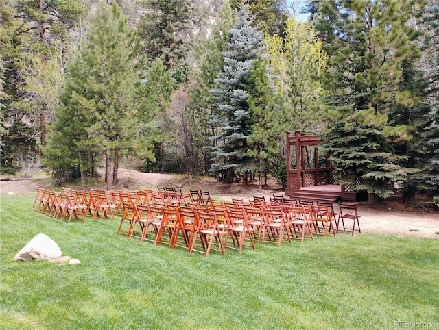 1400 David Dr Unit 1, Estes Park, CO 80517 - view of grassy yard