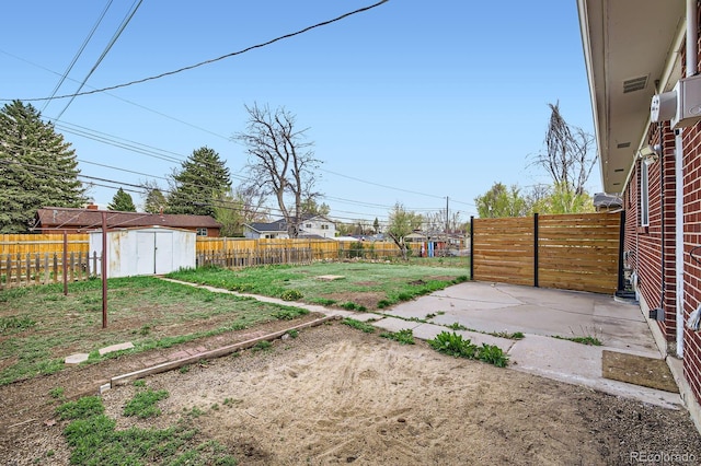 1207 Kingsley Dr, Colorado Springs, CO 80909 - fenced backyard with a patio area