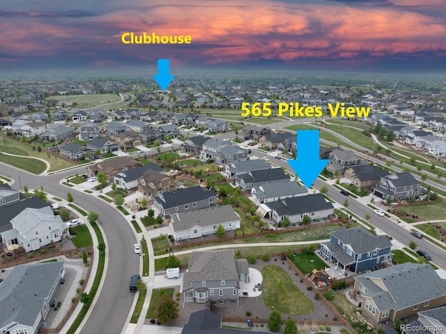 565 Pikes View Dr, Erie, CO 80516 - view of property location with nearby suburban area