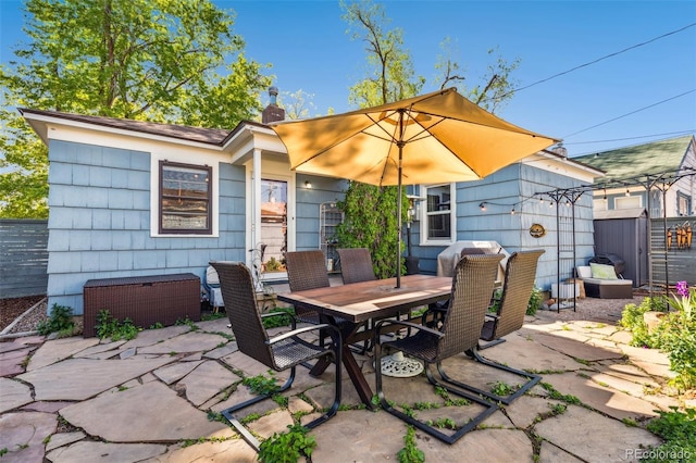 2430 N Tejon St, Colorado Springs, CO 80907 - view of patio / terrace with outdoor dining area