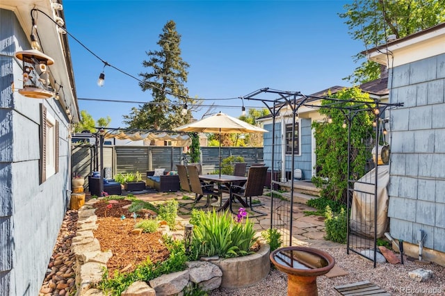2430 N Tejon St, Colorado Springs, CO 80907 - view of patio / terrace featuring outdoor dining space