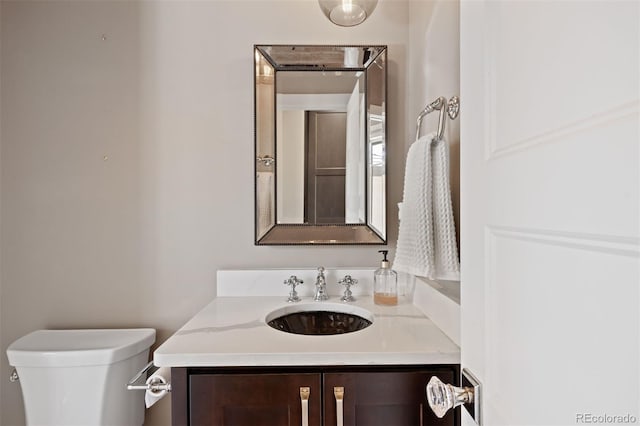 1803 Avenida Del Sol, Castle Rock, CO 80104 - bathroom with vanity and toilet