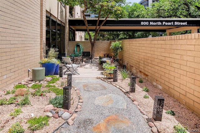 800 Pearl St Unit 1010, Denver, CO 80203 - fenced backyard featuring a patio