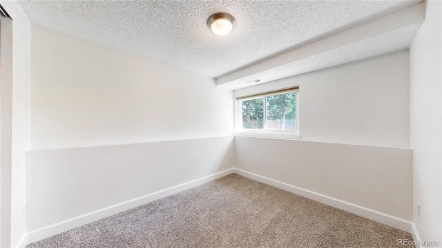 3732 Rosewalk Ct, Highlands Ranch, CO 80129 - spare room with a textured ceiling and carpet