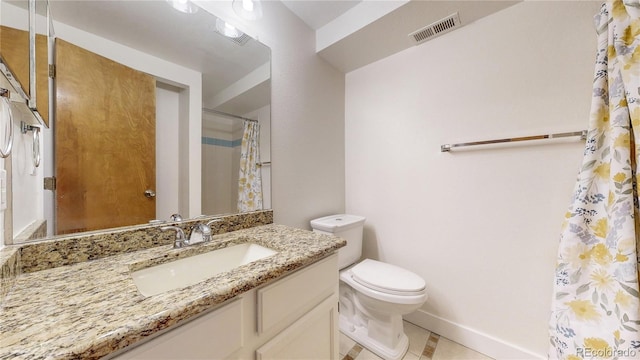 3732 Rosewalk Ct, Highlands Ranch, CO 80129 - bathroom with vanity and tile patterned flooring