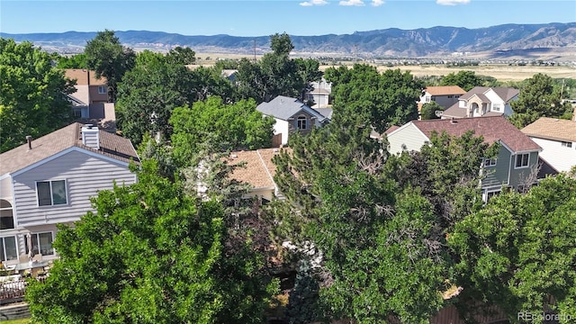 3732 Rosewalk Ct, Highlands Ranch, CO 80129 - aerial perspective of suburban area with a mountainous background