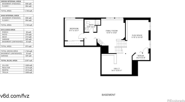 3732 Rosewalk Ct, Highlands Ranch, CO 80129 - view of home floor plan