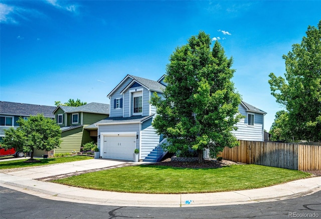 8930 Apache Plume Dr, Parker, CO 80134 - view of front of house with an attached garage and driveway