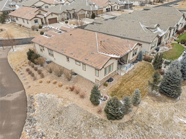 bird's eye view featuring a residential view