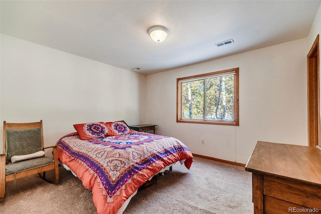 16 Thurber Ct, Fairplay, CO 80440 - bedroom with visible vents, carpet floors, and baseboards