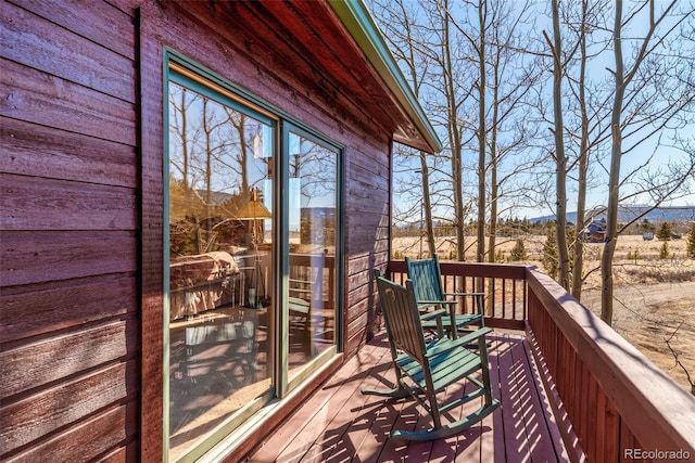 16 Thurber Ct, Fairplay, CO 80440 - view of deck
