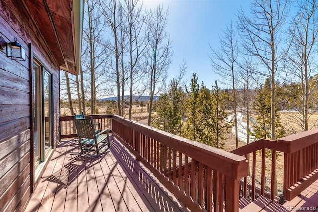 16 Thurber Ct, Fairplay, CO 80440 - view of deck