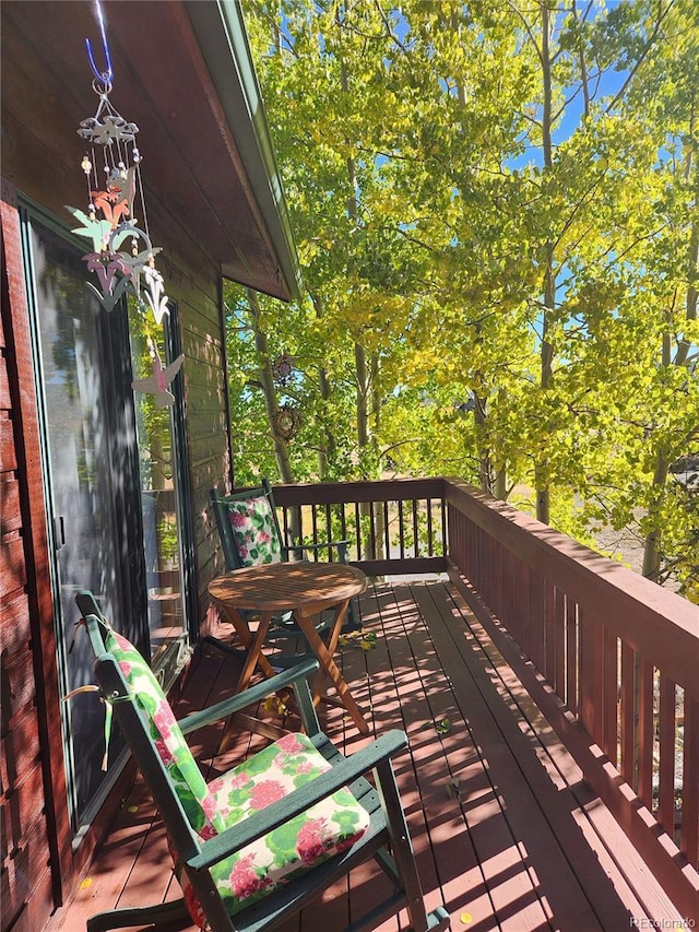 16 Thurber Ct, Fairplay, CO 80440 - view of deck