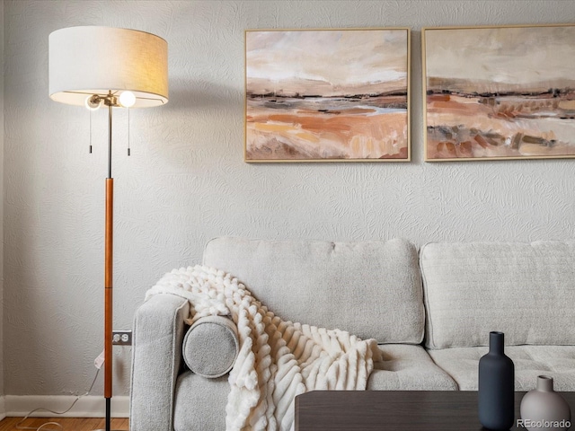 1130 N N Pennsylvania St Unit 306, Denver, CO 80203 - living area with baseboards