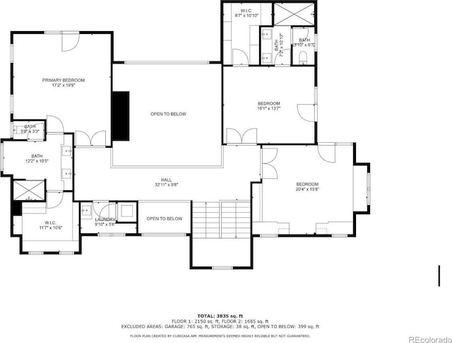 11790 Huckleberry Dr, Franktown, CO 80116 - floor plan / room layout