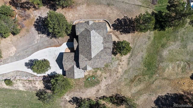 11790 Huckleberry Dr, Franktown, CO 80116 - aerial view of property and surrounding area