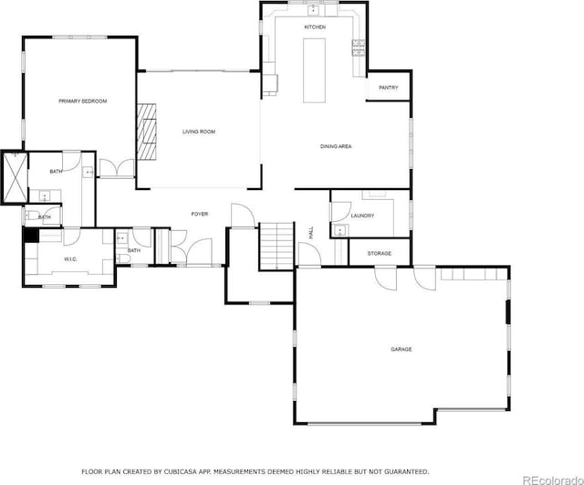 11790 Huckleberry Dr, Franktown, CO 80116 - floor plan / room layout
