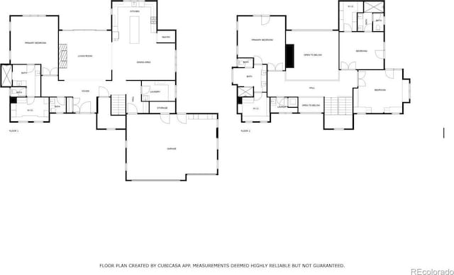 11790 Huckleberry Dr, Franktown, CO 80116 - home floor plan