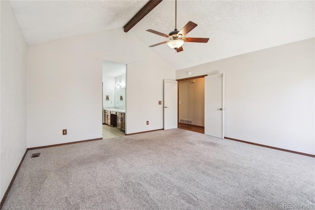 10262 W Ida Ave Unit 243, Littleton, CO 80127 - spare room featuring ceiling fan, light carpet, baseboards, and a textured ceiling