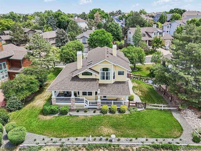 9385 Prairie View Dr, Highlands Ranch, CO 80126 - aerial view of residential area