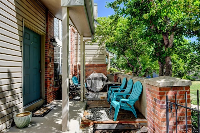 10035 E Mexico Ave, Aurora, CO 80247 - view of patio / terrace featuring area for grilling