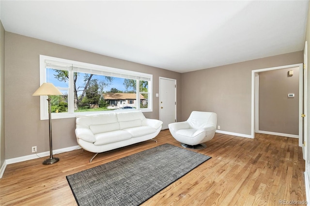 5142 S Pennsylvania St, Littleton, CO 80121 - sitting room with baseboards and wood finished floors