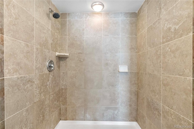 1732 S Trenton Unit 9, Denver, CO 80231 - bathroom with tiled shower