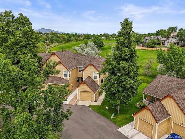 10349 W Fair Ave Unit A, Littleton, CO 80127 - drone / aerial view of a mountain backdrop