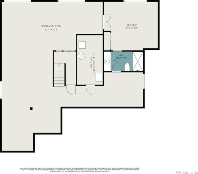 1010 Home Farm Cir, Denver, CO 80234 - view of home floor plan