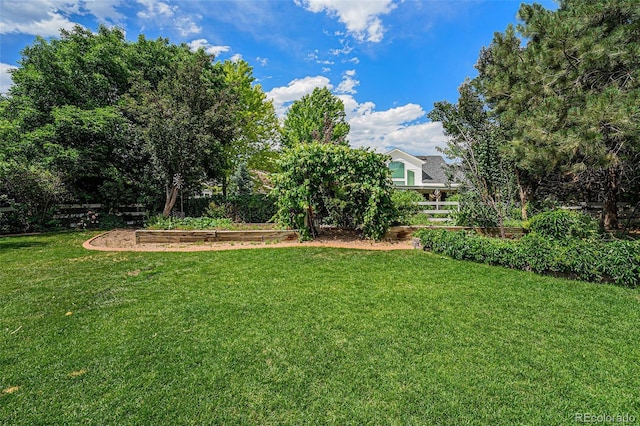 1010 Home Farm Cir, Denver, CO 80234 - view of yard with a garden