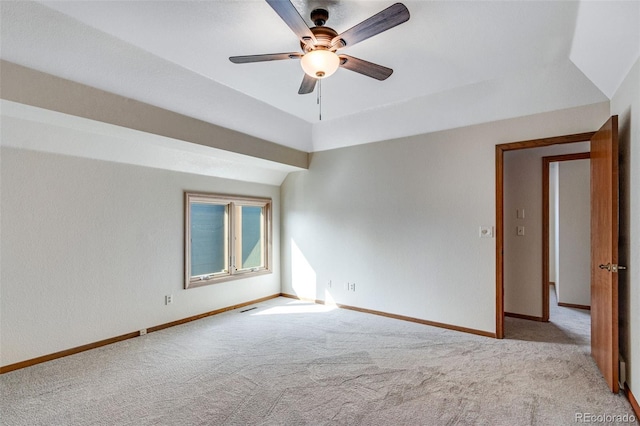 2631 Yorkshire St, Fort Collins, CO 80526 - unfurnished room with light carpet and ceiling fan