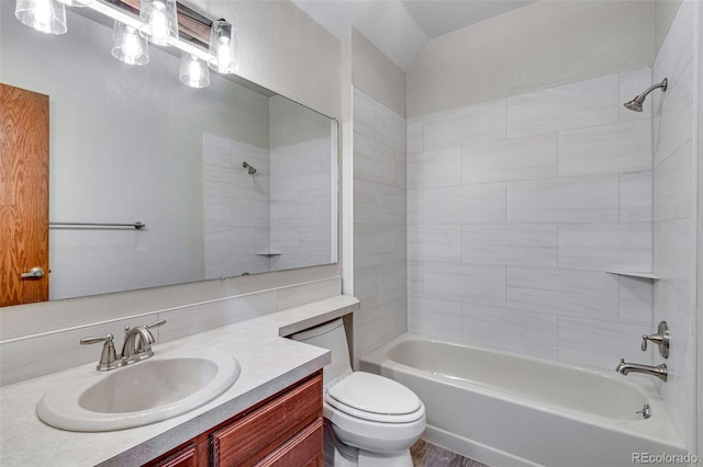 2631 Yorkshire St, Fort Collins, CO 80526 - full bath with vanity and washtub / shower combination