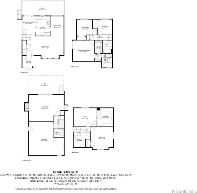2631 Yorkshire St, Fort Collins, CO 80526 - view of property floor plan