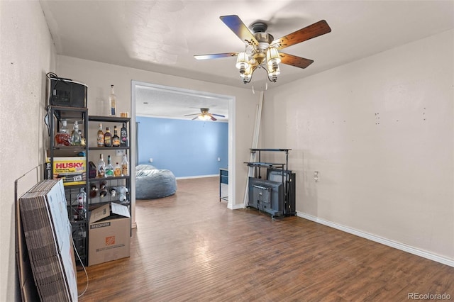 48 Elm St, Arriba, CO 80804 - misc room featuring dark wood-type flooring