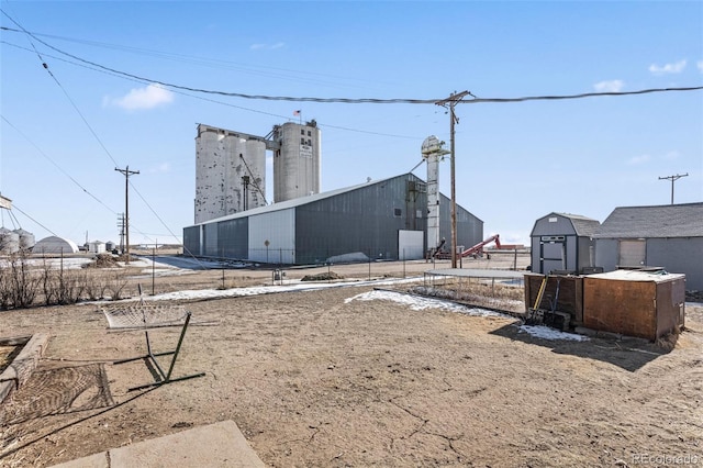 48 Elm St, Arriba, CO 80804 - view of yard with a storage shed