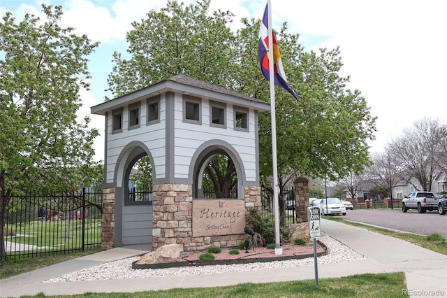 10381 Cook Way Unit 202, Thornton, CO 80229 - community sign with fence