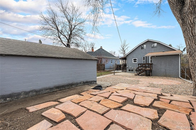 225 N Cedar St, Colorado Springs, CO 80903 - view of patio / terrace featuring fence