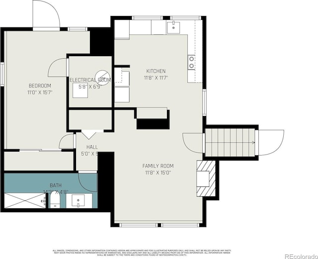 225 N Cedar St, Colorado Springs, CO 80903 - view of layout
