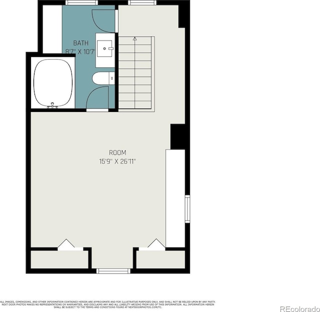 225 N Cedar St, Colorado Springs, CO 80903 - plan