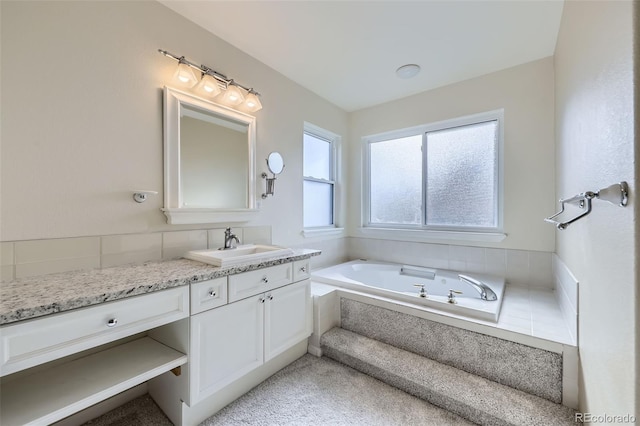 518 Zircon Way, Superior, CO 80027 - bathroom featuring vanity and a bath