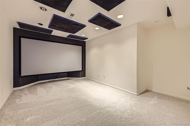 518 Zircon Way, Superior, CO 80027 - cinema room with carpet flooring, baseboards, and recessed lighting